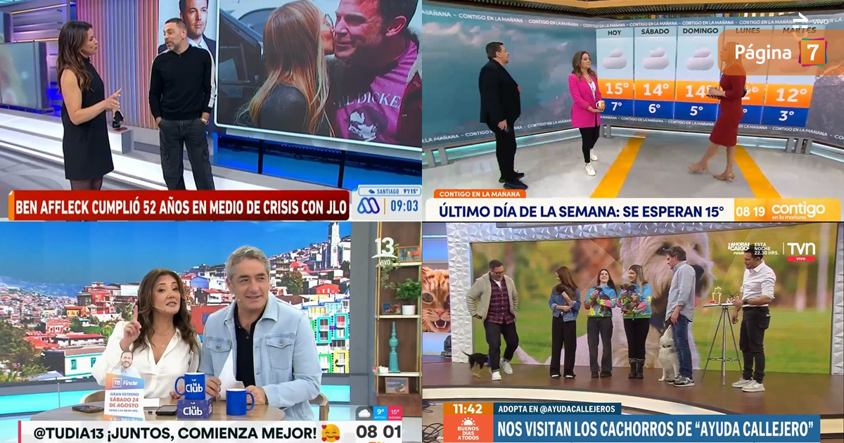 ¿Quién ganó el rating matinal este viernes 16 de agosto?