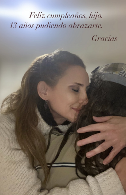 Sigrid Alegría y la especial dedicatoria a su hijo menor: cumplió 13 años