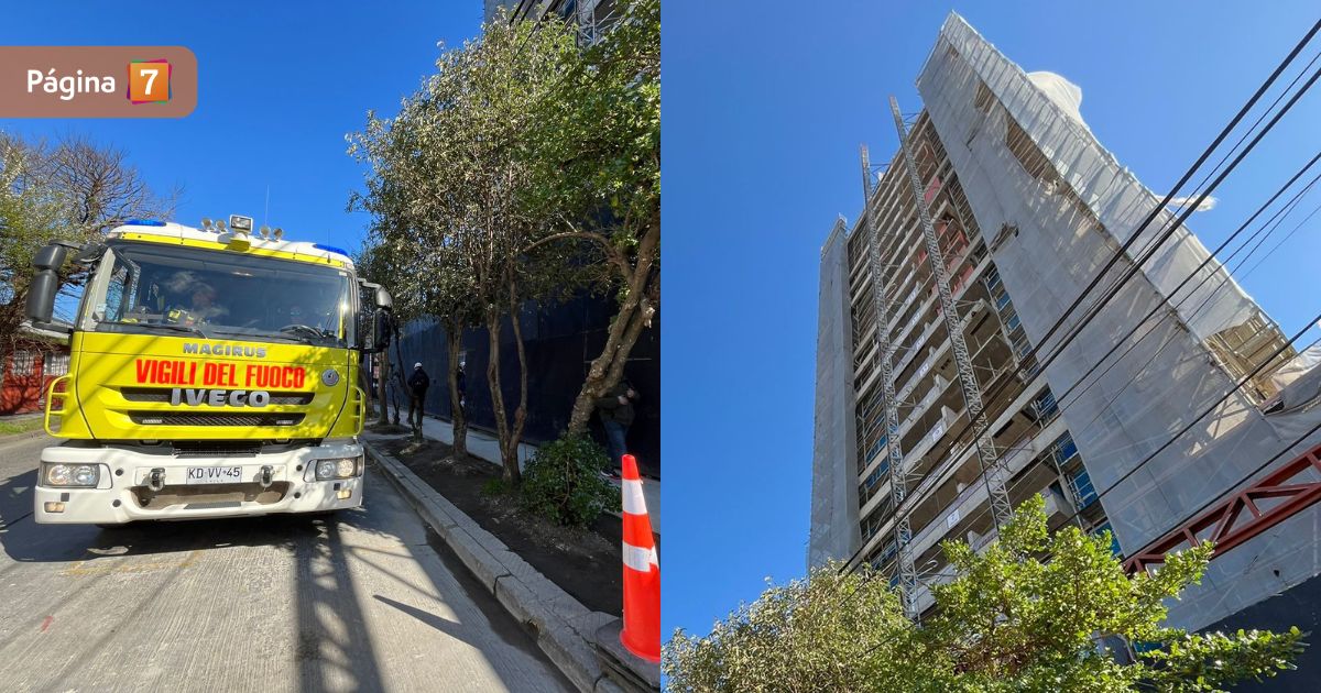 Trabajador cayó de edificio en Concepción