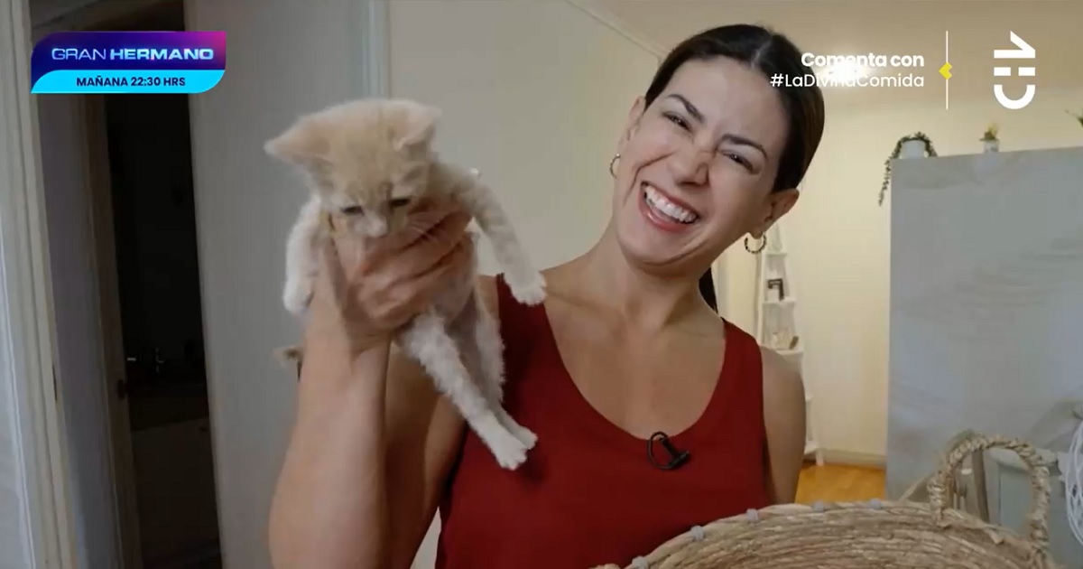 Vivi Rodrigues mostró a tierno y desconocido integrante de su familia en La Divina Comida