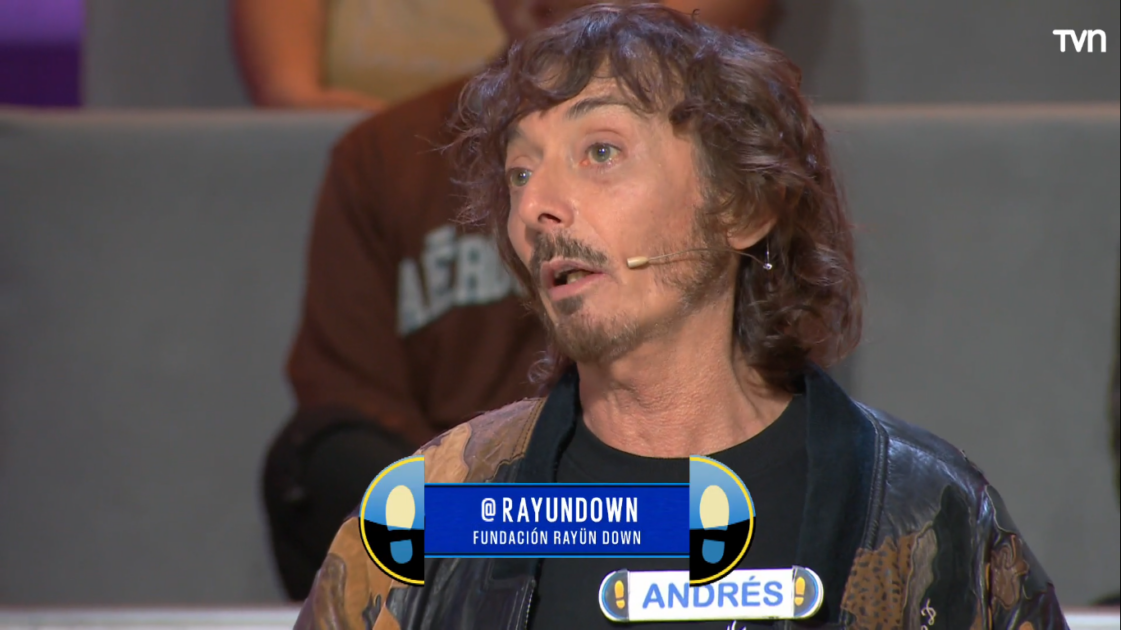 Actor Andrés Gómez en Ahora caigo
