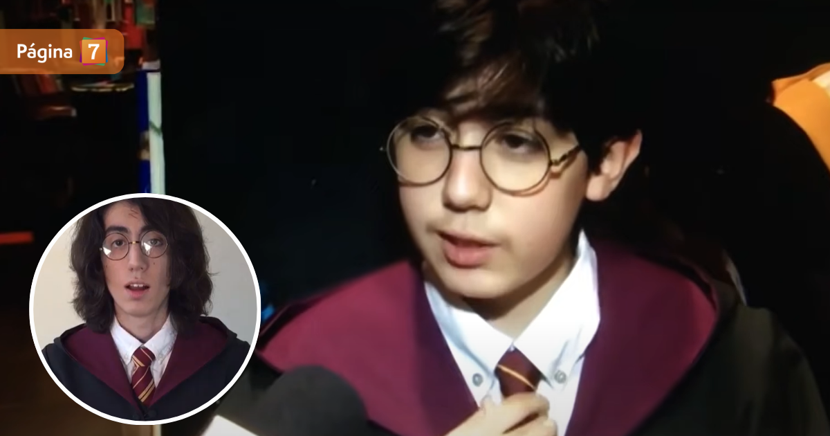 Así luce el famoso Harry Potter chileno recreó entrevista viral 8 años después