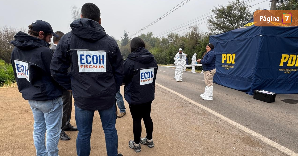 Cadáver fue encontrado en la vía pública en Lampa fue asesinado a balazos