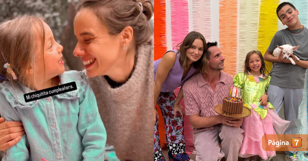María Gracia Omegna y Gonzalo Valenzuela celebraron cumpleaños de su hija: Kika Silva subió fotos