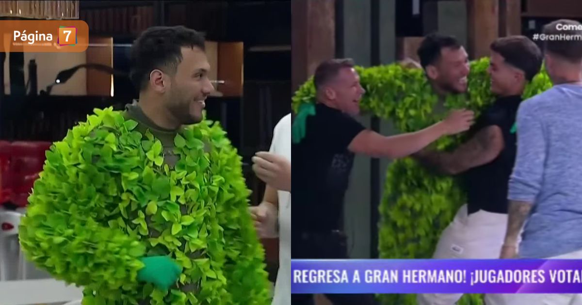 Reingreso Iván Cabrera Gran Hermano