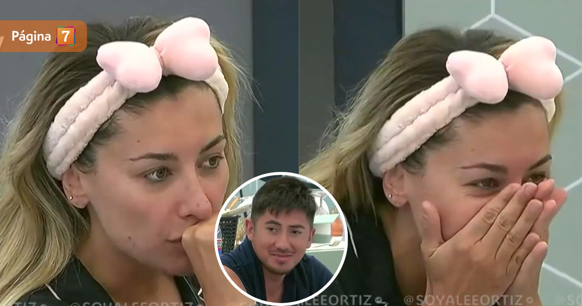 Waldo se confesó a Cami Andrade en Gran Hermano casi se atoró con la comida