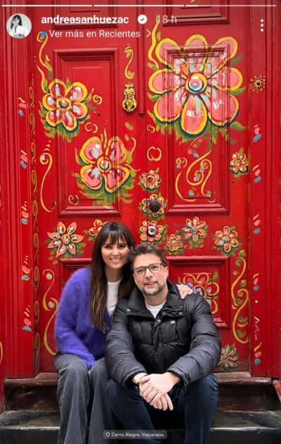 Andrea Sanhueza, viuda de Roberto Bruce, presentó a su nueva pareja