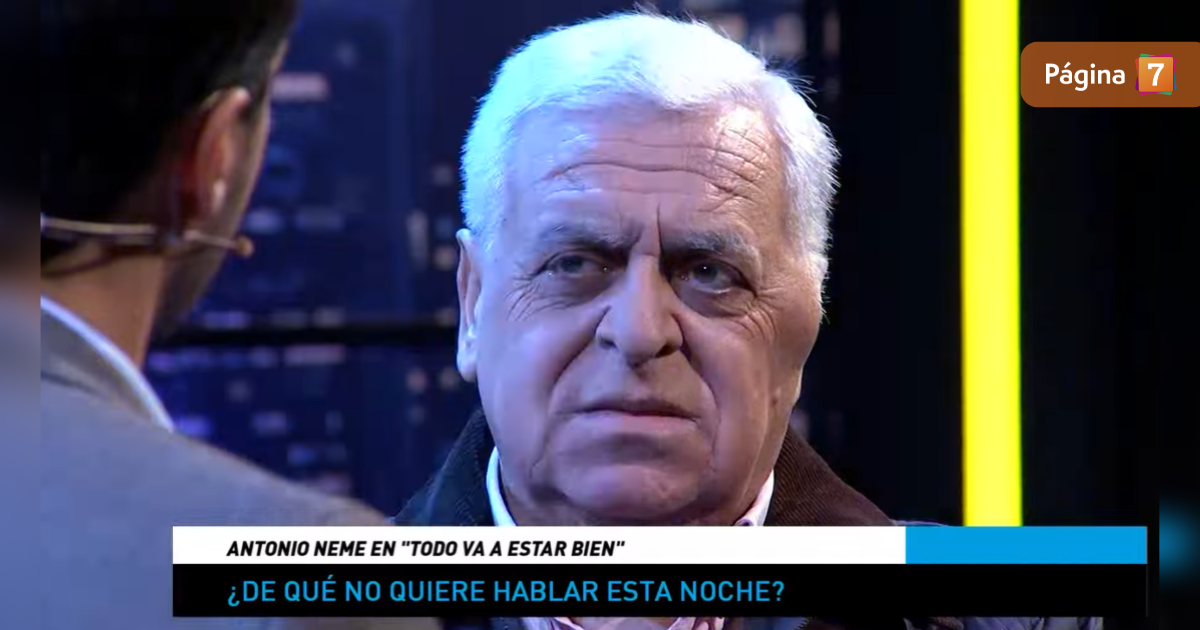 Antonio Neme explicó su polémica salida de Canal 13 tras 25 años: "Una cosa sucia e inmoral"