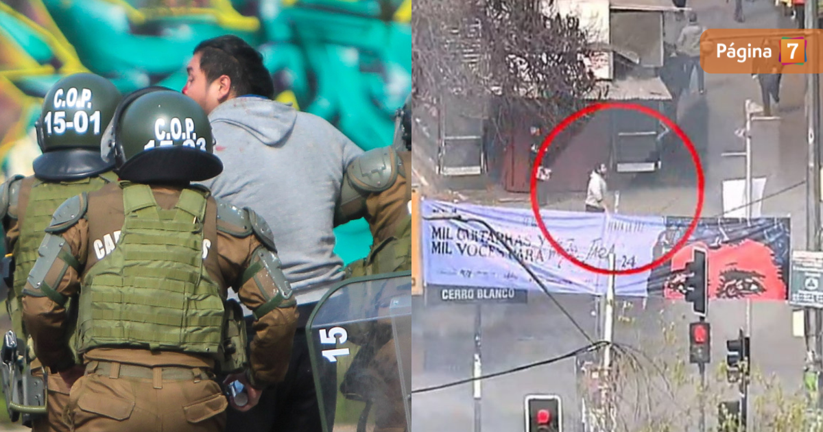 Revelan imágenes de crimen de encapuchado tras Romería en Recoleta: lo apuñalaron por la espalda