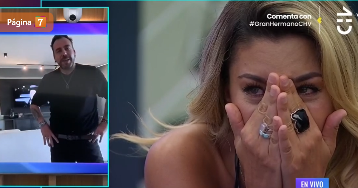 Camila Andrade se quebró al recibir mensajes de su familia y Kaminski en Gran Hermano