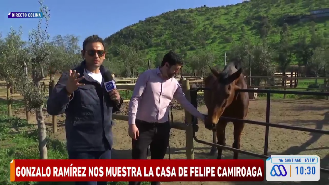 Gonzalo Ramírez mostró la casa de Felipe Camiroaga
