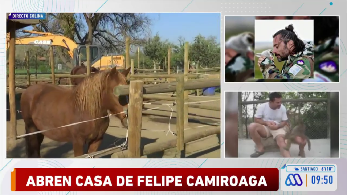 Gonzalo Ramírez mostró la casa de Felipe Camiroaga