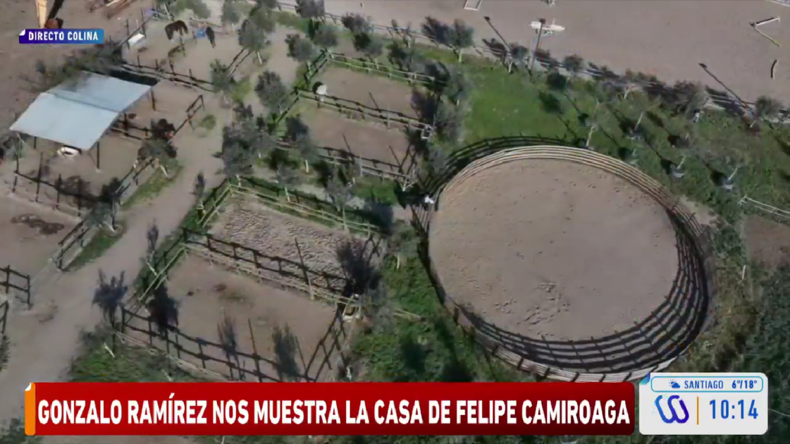 Gonzalo Ramírez mostró la casa de Felipe Camiroaga