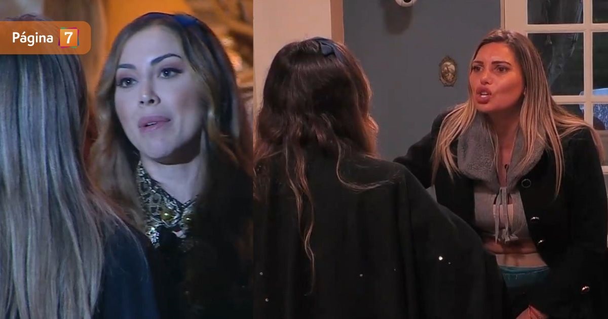 Daniela Colett y Faloon Larraguibel a los gritos en Ganar o Servir: 