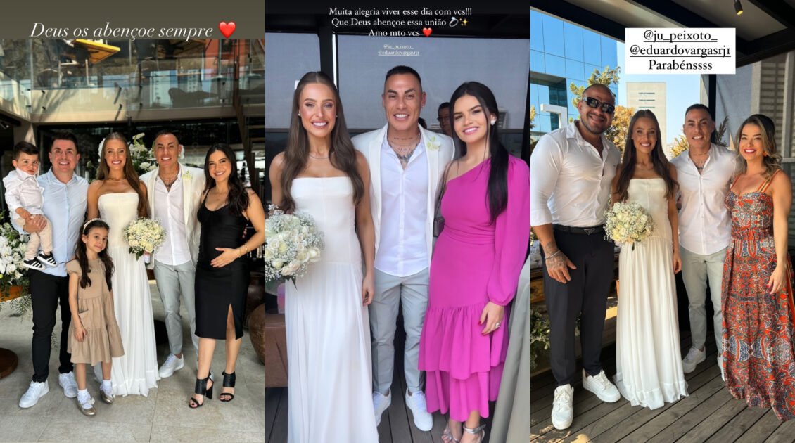 Matrimonio de Eduardo Vargas.