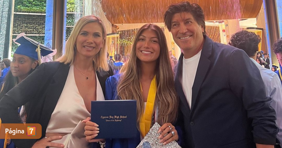 El bello gesto de Iván Zamorano y María Alberó con su hija Mía: dio importante paso en sus estudios