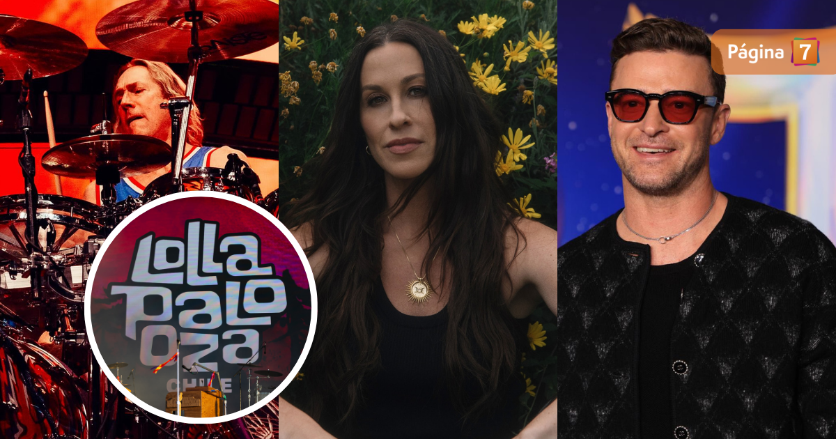 Line up Lollapalooza Chile 2025: cartel lo lidera Tool, Alanis Morissette y Justin Timberlake