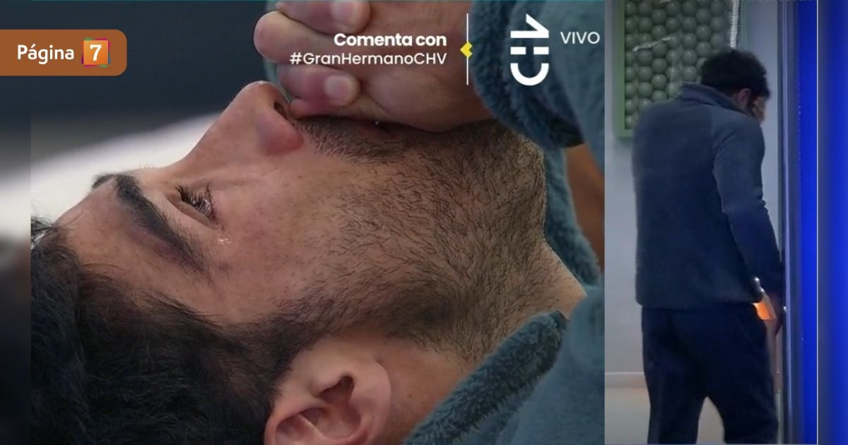 Pedro Astorga rompió en llanto en Gran Hermano