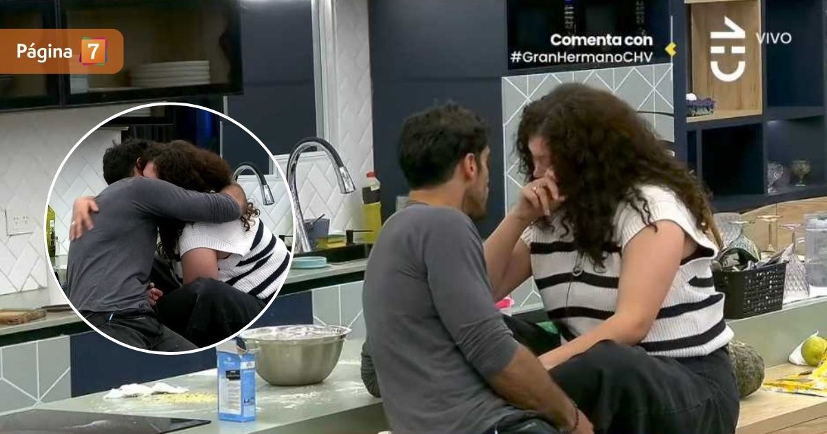 pedro y michelle conversación gran hermano