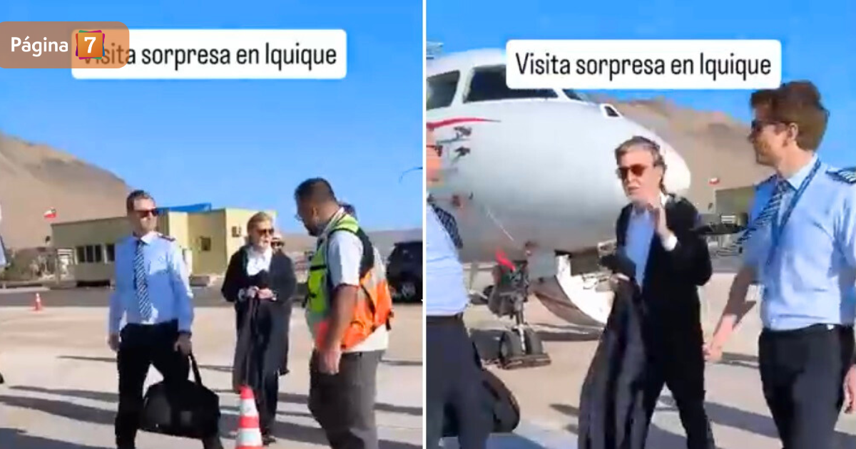 por qué estaba Paul McCartney en aeropuerto de Iquique