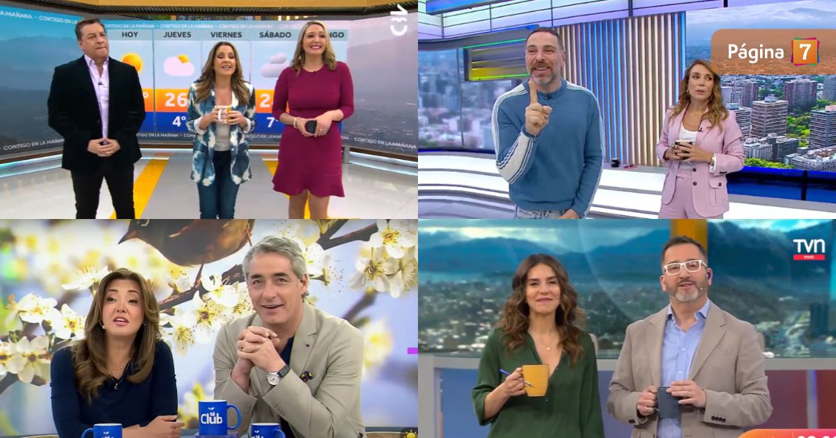 Inesperado empate se vivió en la guerra por el rating matinal de este miércoles: canal mostró repunte