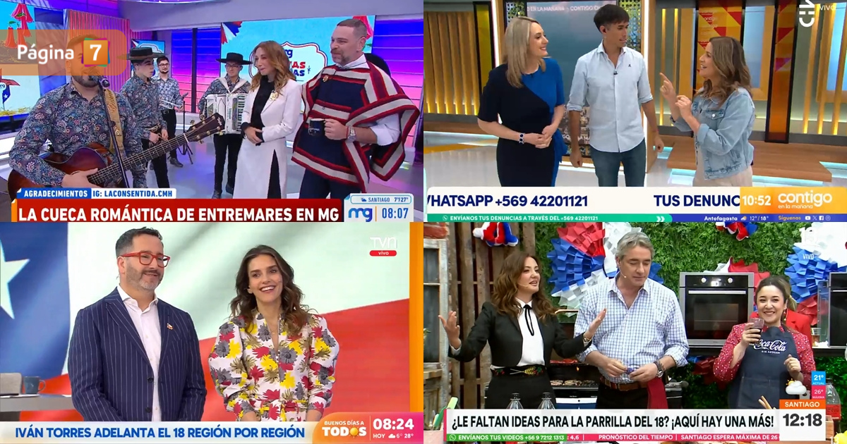 Canal regresó al primer lugar y otros empataron: el rating matinal de este lunes 16 de septiembre