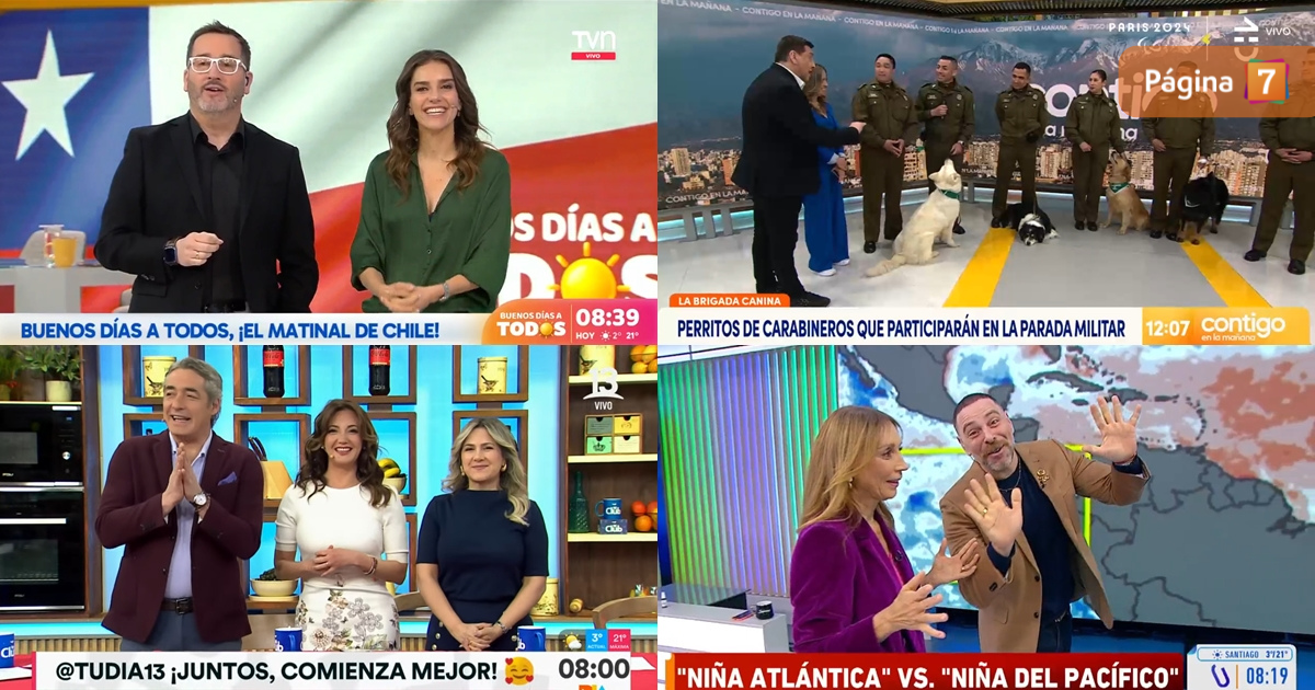 Canal volvió al primer lugar y "favorito" cayó drásticamente: rating matinal de este 4 de septiembre