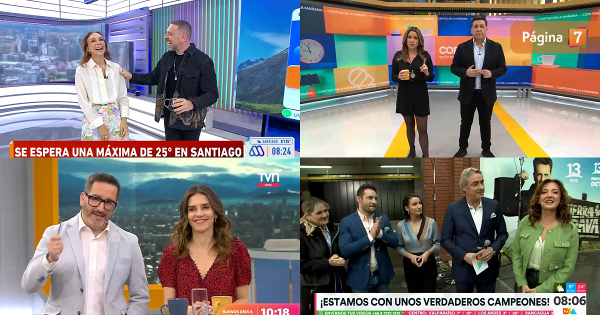 Remezón en rating matinal de este 5 de septiembre: canal regresó al podio y otro cayó en picada