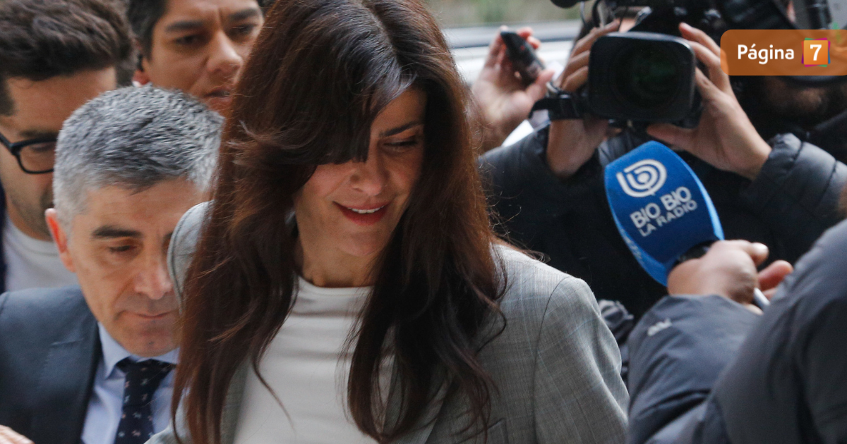 Así fue la caótica llegada de Tonka Tomicic a Fiscalía para declarar por el Caso Audios