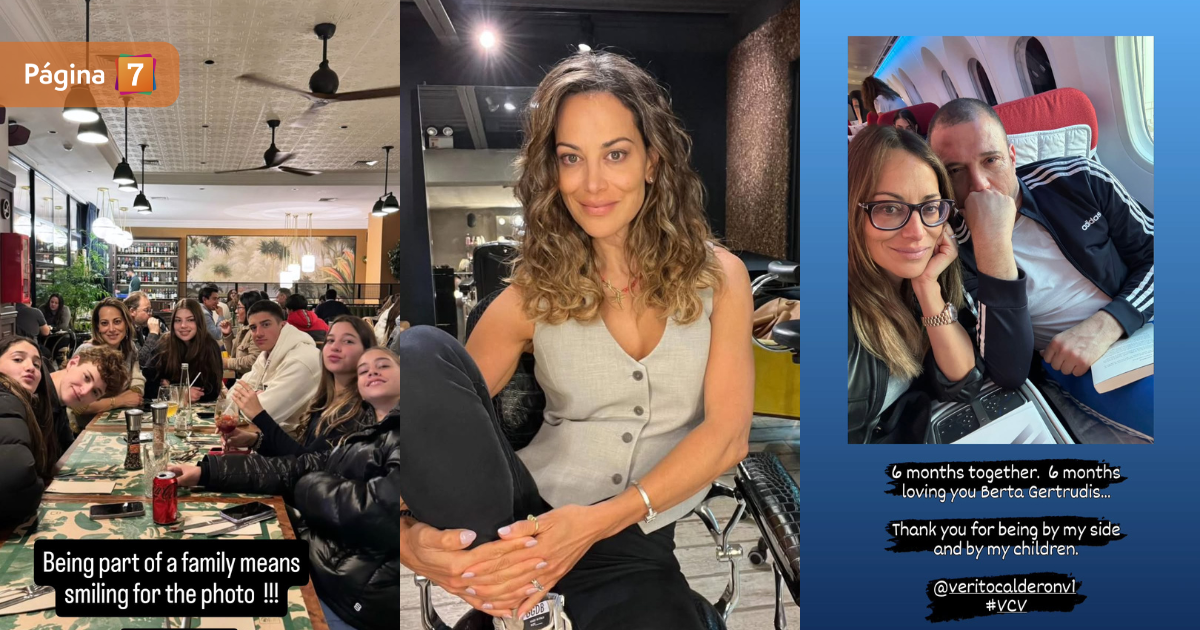 Quién es Verónica Calderón, la guapa pareja de Julián Elfenbein: llevan más de 8 meses juntos