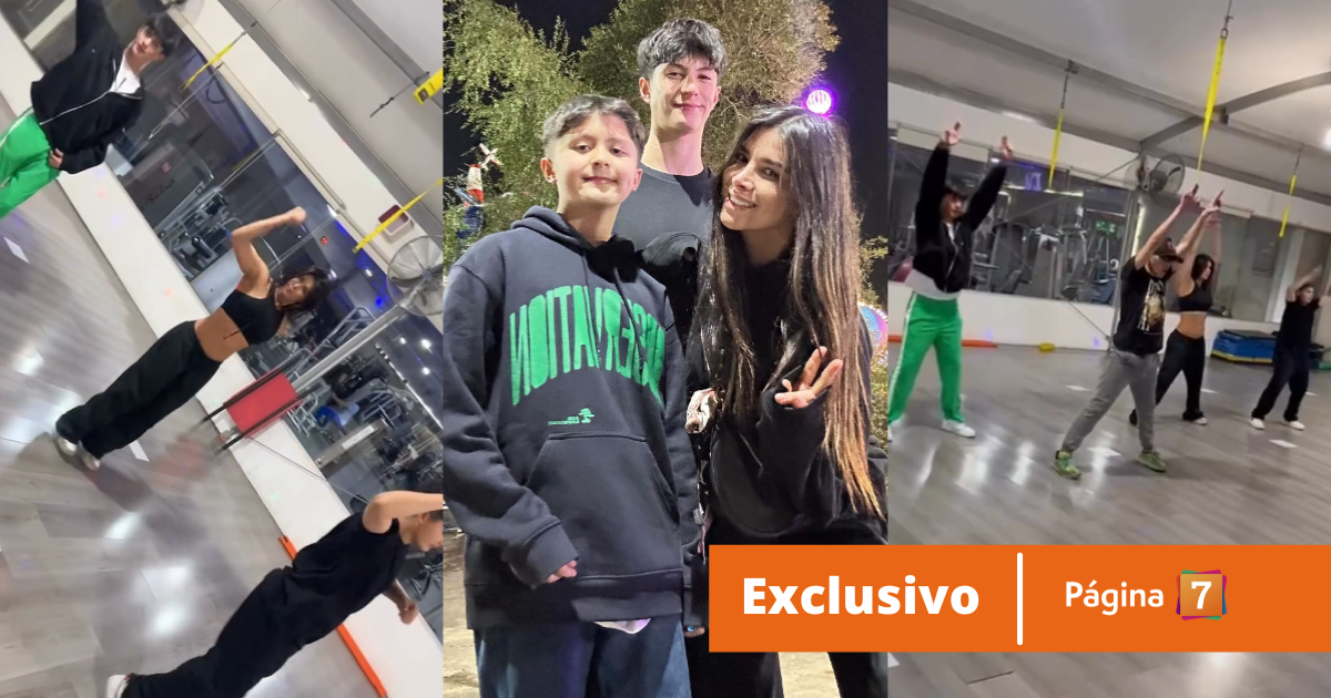 Yanina Halabi explicó cómo convenció a sus dos hijos para llevarlos a una clase de baile