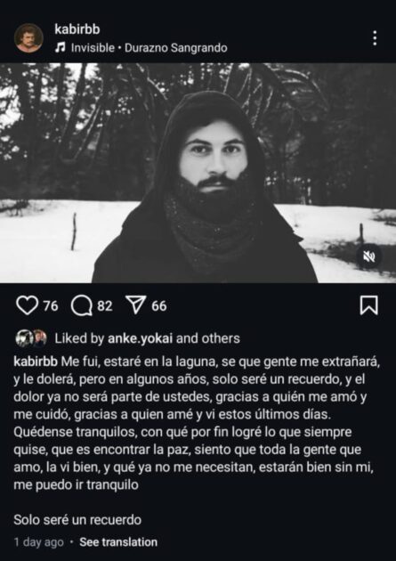 Buscan a odontólogo desaparecido en San Pedro de la Paz: publicó preocupante mensaje en redes