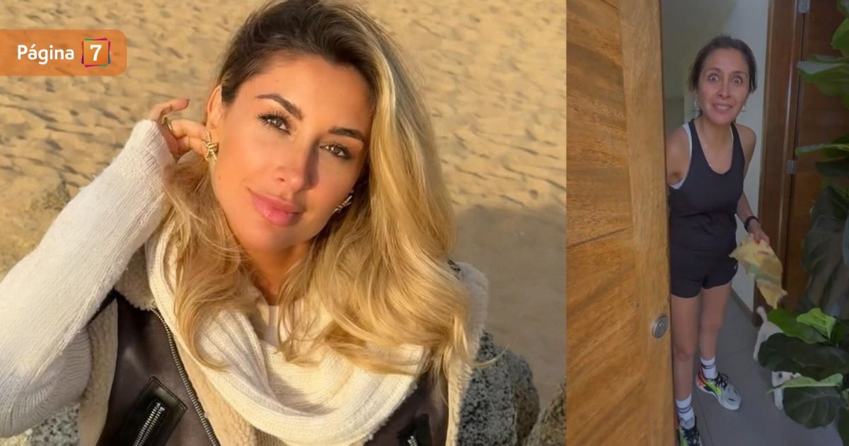 Camila Andrade le dio especial sorpresa a su familia tras vacaciones con Kaminski