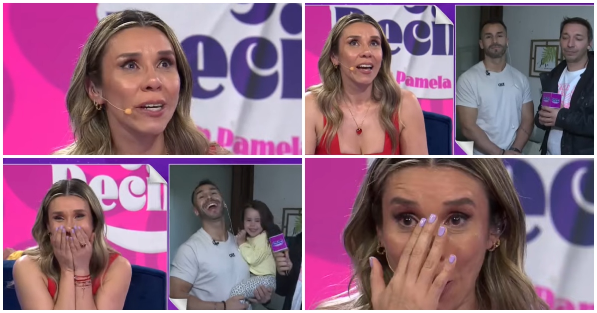 Cecilia Gutiérrez se emocionó en vivo con mensaje sorpresa de su esposo e hija