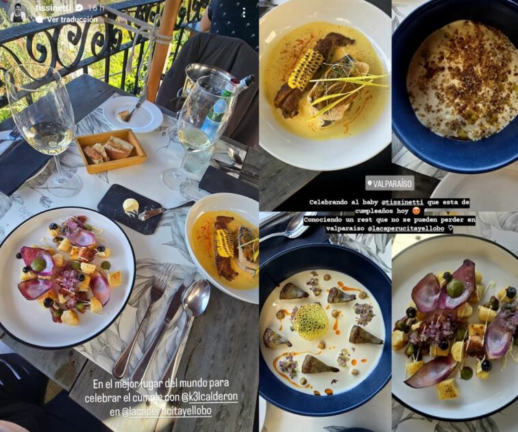 La escapada romántica de cumpleaños de Kel Calderón y Renzo Tissinetti: fueron a elegante restorán