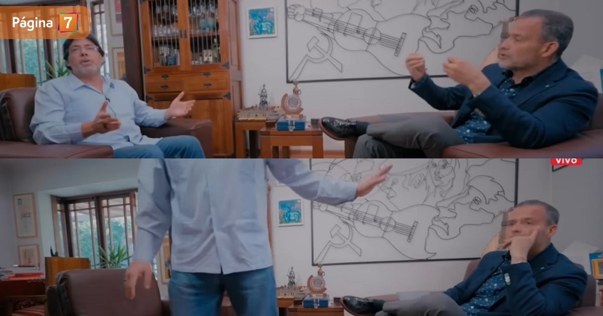 Daniel Jadue indignado con Iván Núñez: cortó entrevista abruptamente