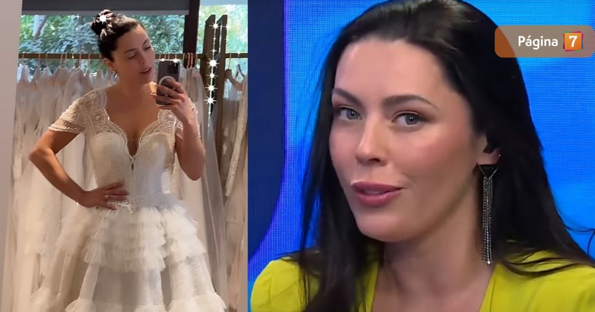 Daniela Aránguiz sorprendió posando con vestido de novia y contó el motivo: ¿se casa?