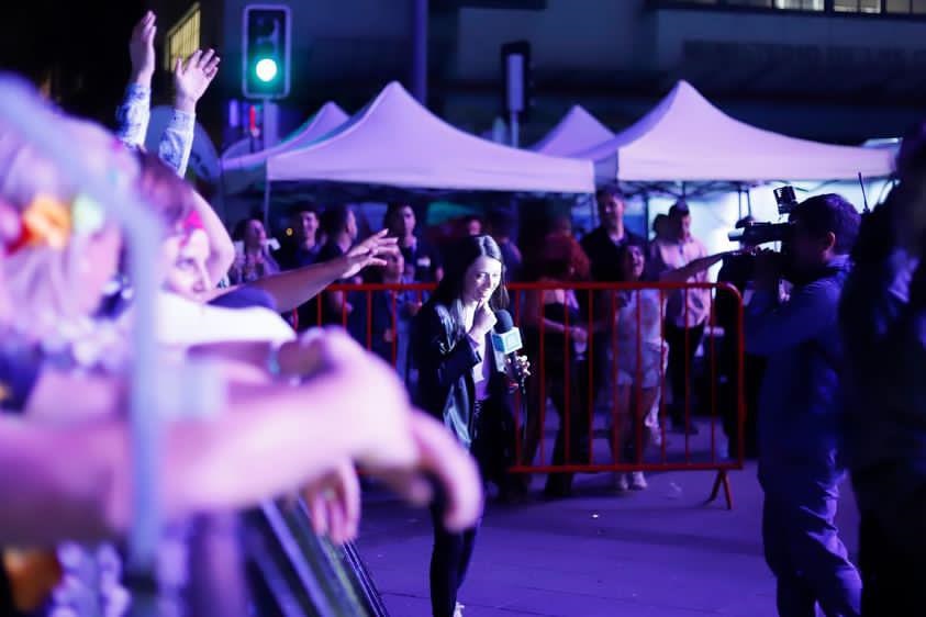 Darynka Marcic y su encendido móvil de Año Nuevo