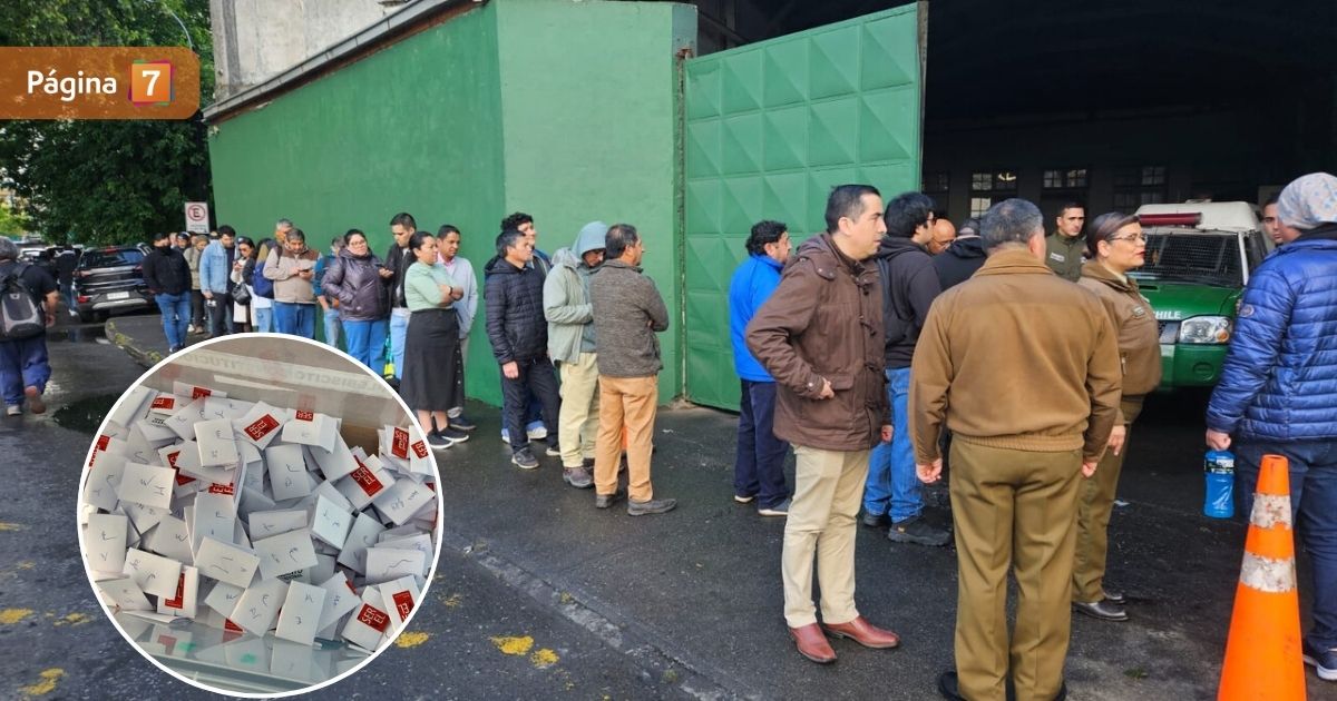 Excusarse en Carabineros en elecciones