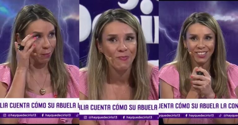 Cecilia Gutiérrez se conmovió al recordar a su abuela fallecida y el emotivo mensaje que recibió