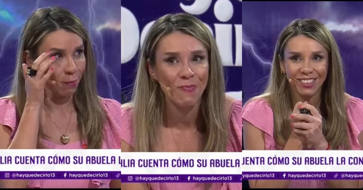 Cecilia Gutiérrez compartió emotivo recuerdo de su abuela fallecida en Hay que decirlo