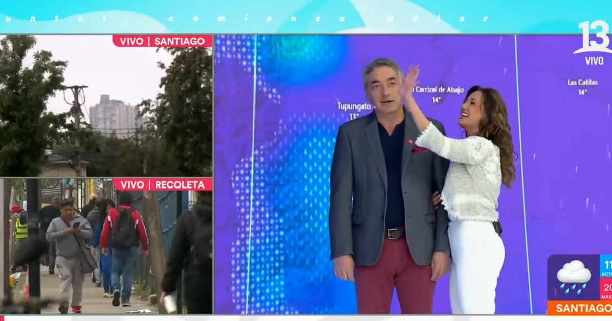 José Luis Repenning y Priscilla Vargas en Tu Día 