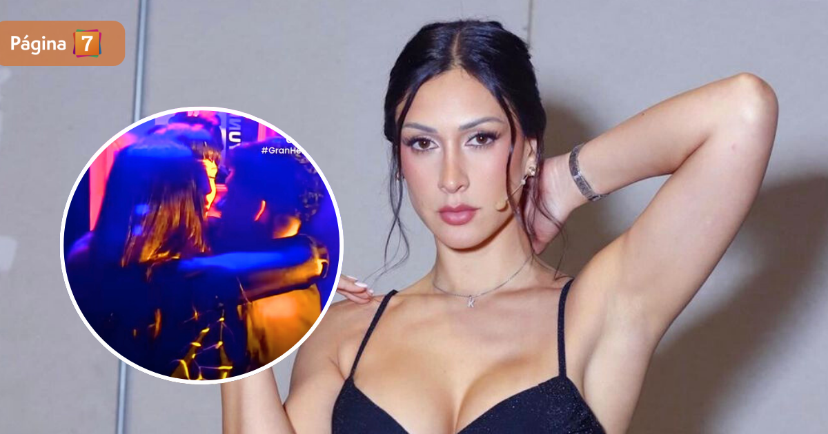 Karina compartió mea culpa por 'beso de tres' en su visita a Gran Hermano: 