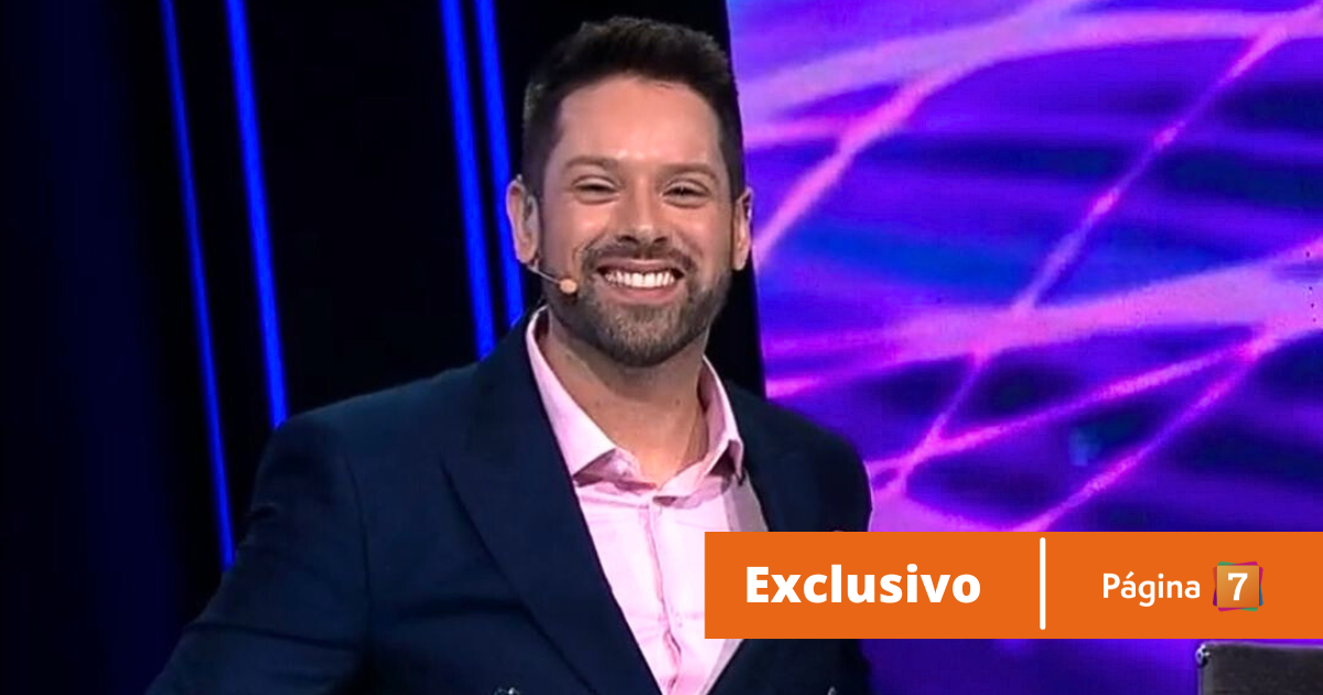 Michael Roldán en el panel de Gran Hermano