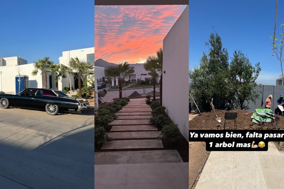 Nano Calderón mostró su nueva y opulenta casa: tiene piscina y la decoró para Halloween