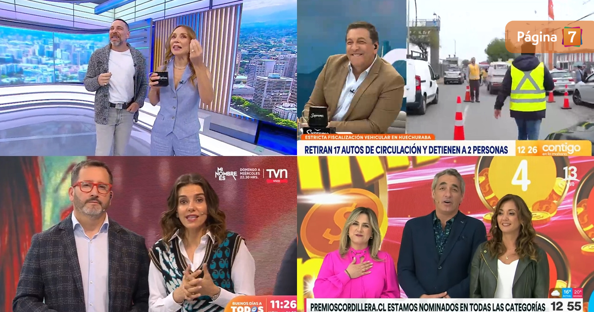 Canal logró batatazo y recuperó el primer lugar: el rating matinal de este miércoles 9 de octubre