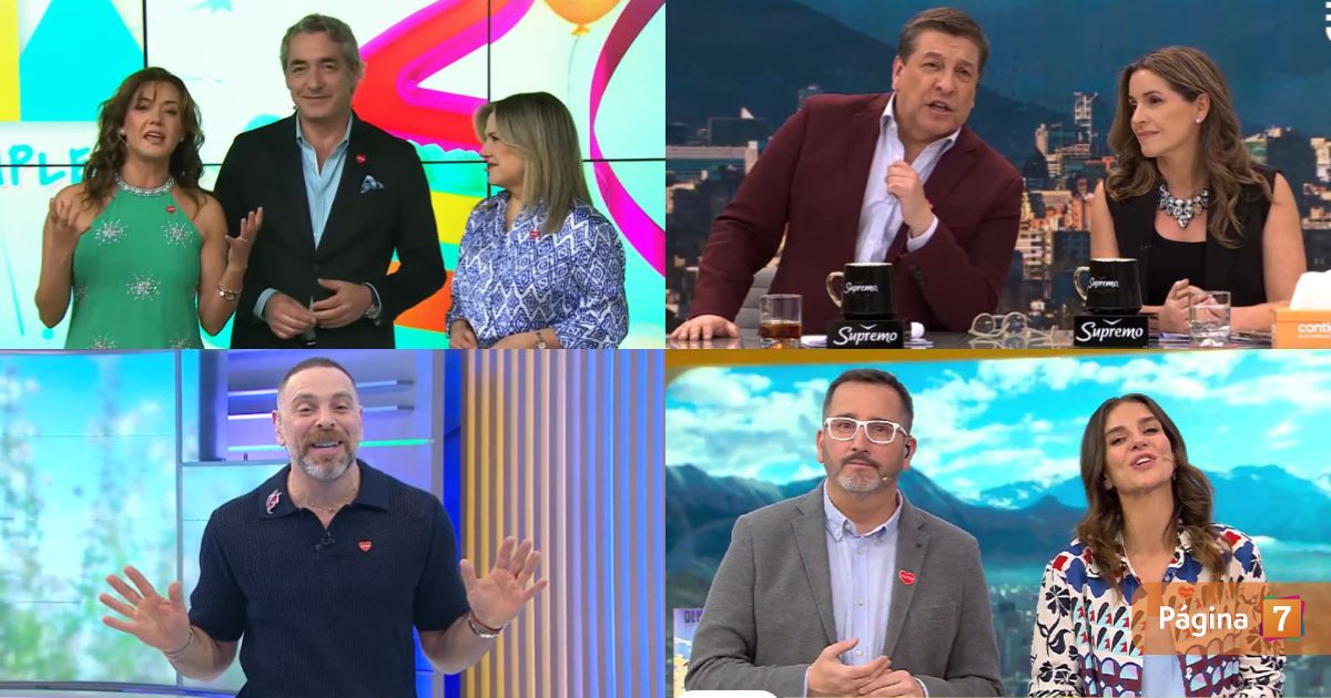 Canal sigue imbatible y se impone (de nuevo) en la cima del rating matinal: competencia tuvo fea caída