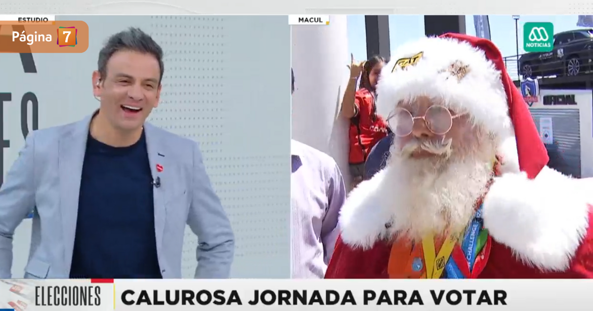 "Viejito Pascuero" fue a votar y troleó a Jaime Leyton en Mega: "Fuimos compañeros de curso"