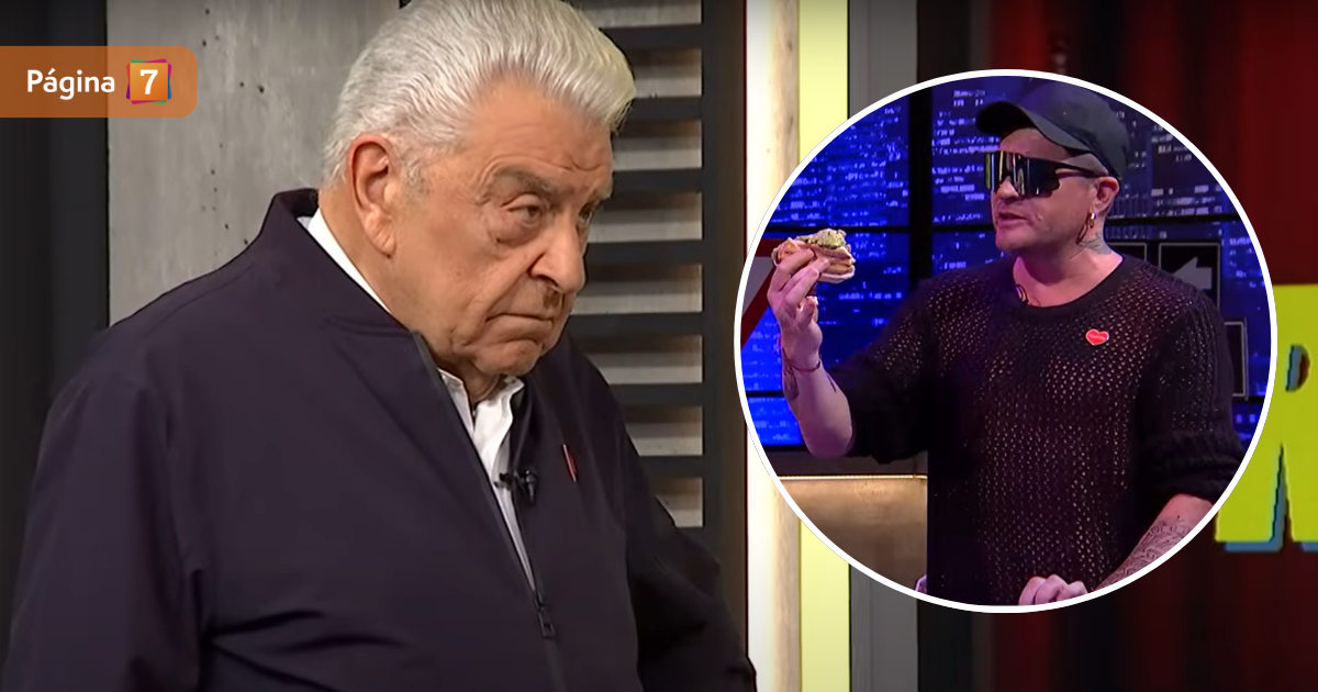 Así reaccionó Don Francisco a la lectura de completo de Junior Playboy