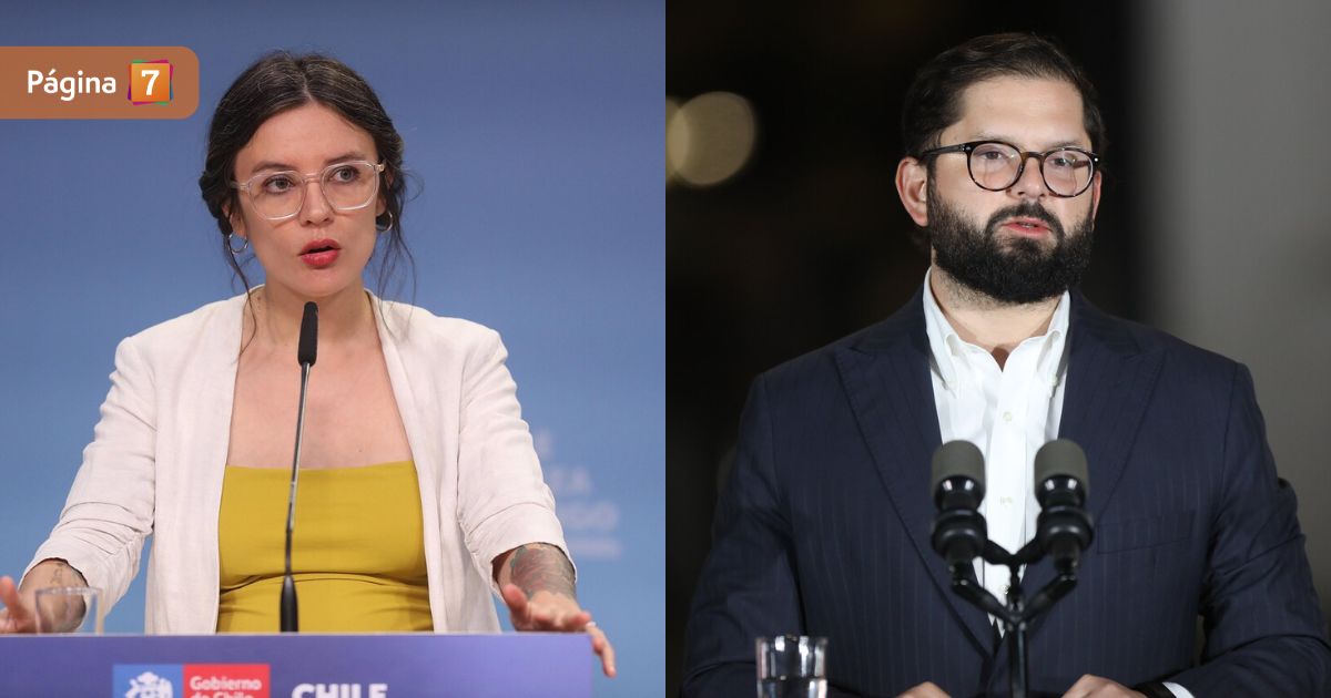 Camila Vallejo y Gabriel Boric